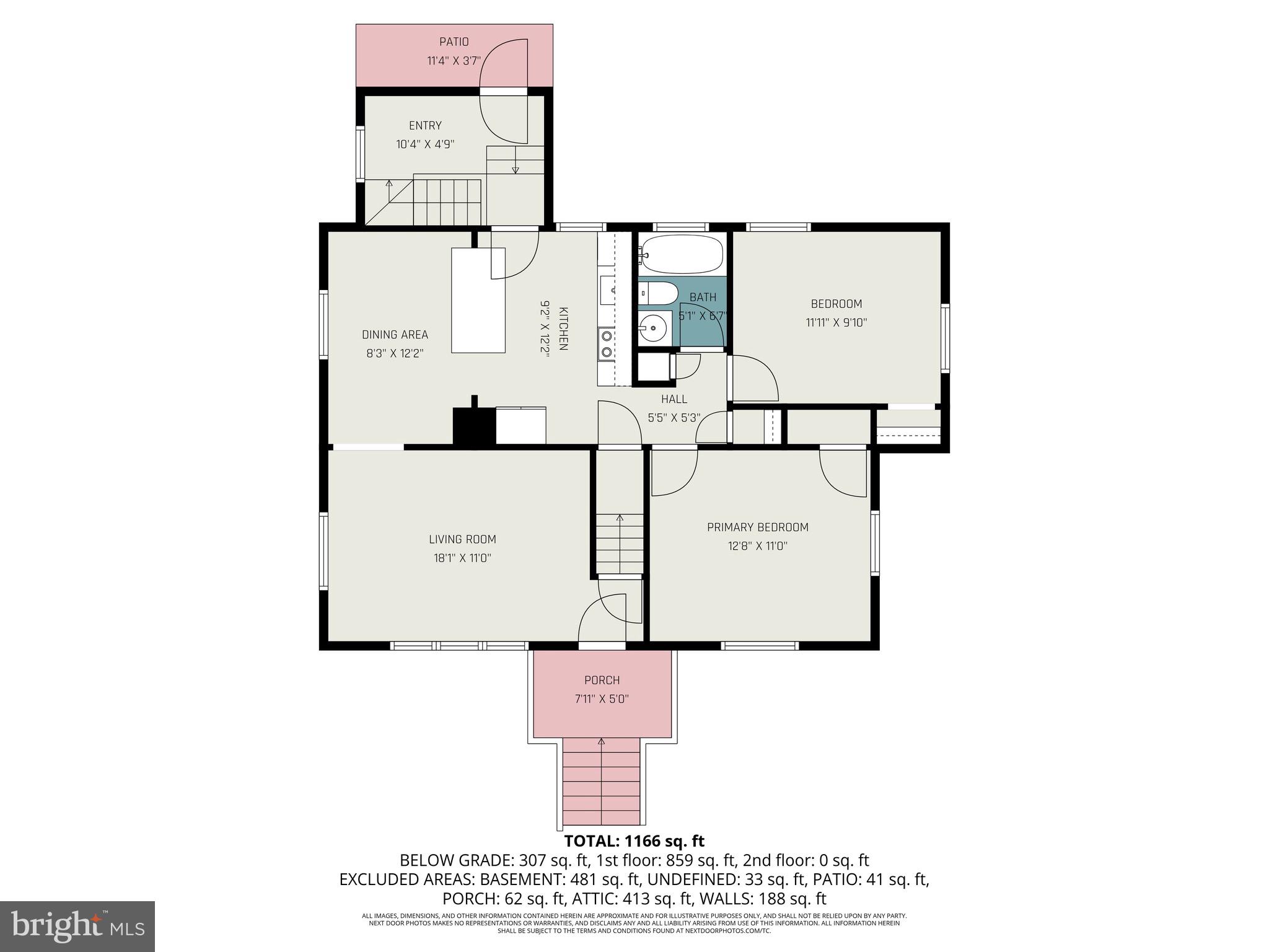 4818 Ridge Road Rosedale, MD 21237 - Photo 28 of 30 a picture of a floor plan