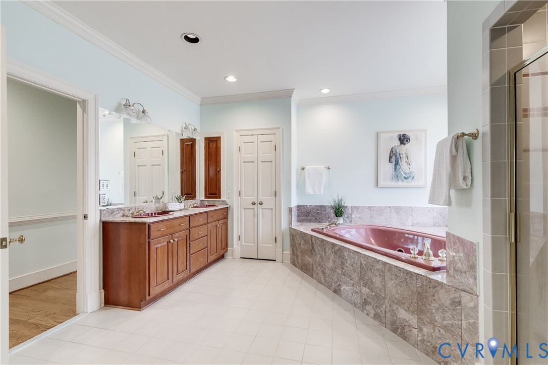 1281 Shallow Well Road Manakin-Sabot, VA 23103 - Photo 28 of 67 Large primary bath with separate tub and shower