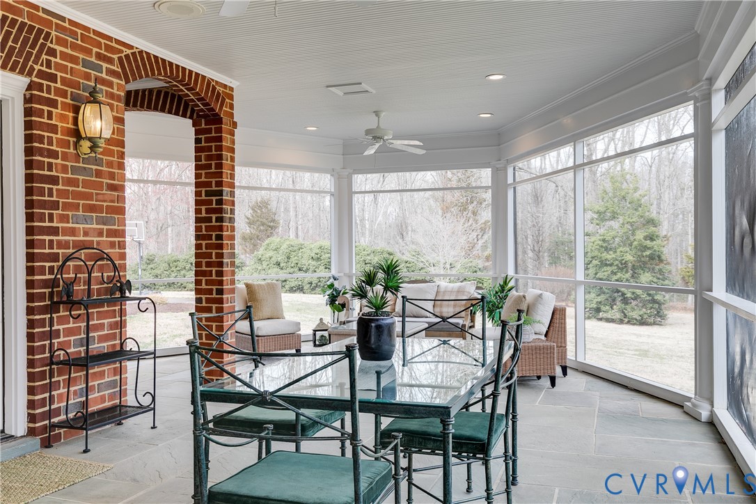 1281 Shallow Well Road Manakin-Sabot, VA 23103 - Photo 44 of 67 WOW! Stunning screen porch overlooking the beautif