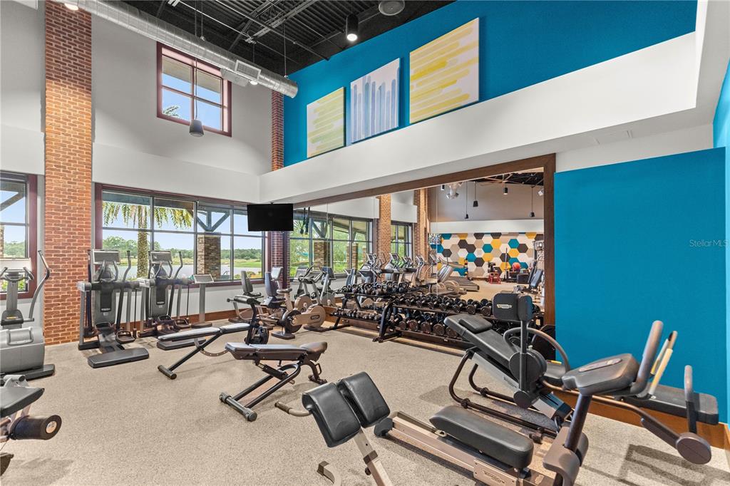 5369 Northwest 48th Lane Ocala, FL 34482 - Photo 43 of 47 a view of a room with gym equipment