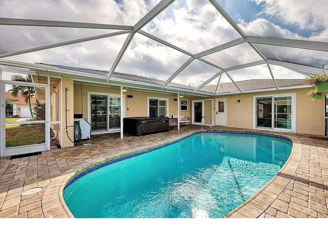 a view of a city with an ocean