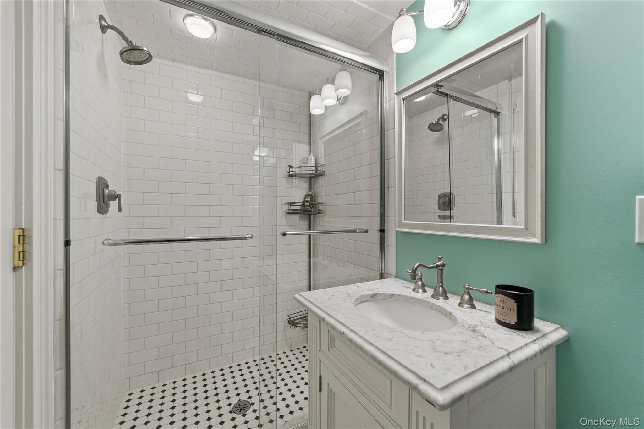 52 Oakledge Road Bronxville, NY 10708 - Photo 25 of 39 Bathroom with vanity and a shower stall
