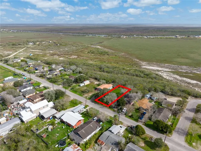 a view of city and ocean