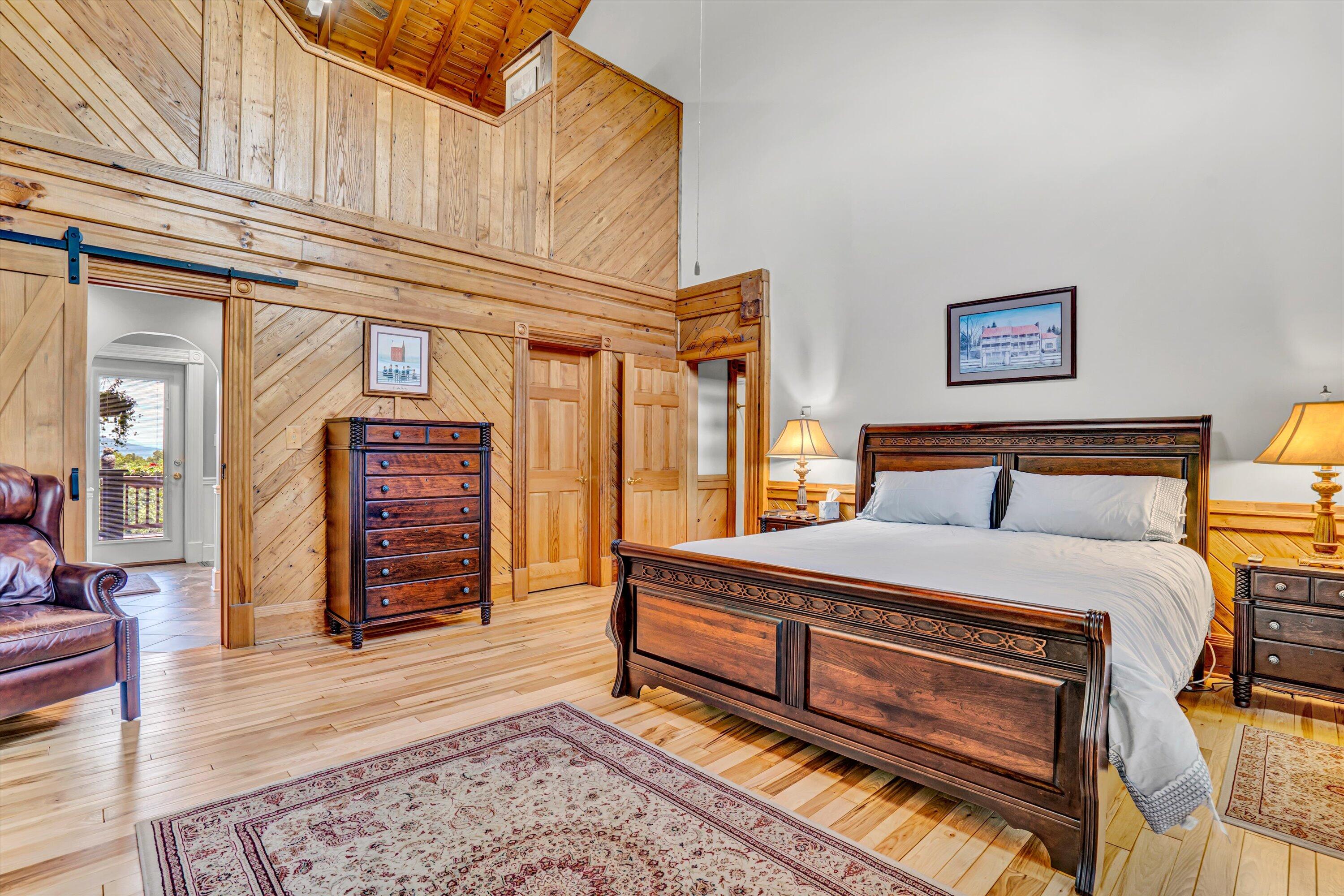 500 Jacksons Flat Covington, VA 24426 - Photo 55 of 102 a bedroom with a bed and a refrigerator