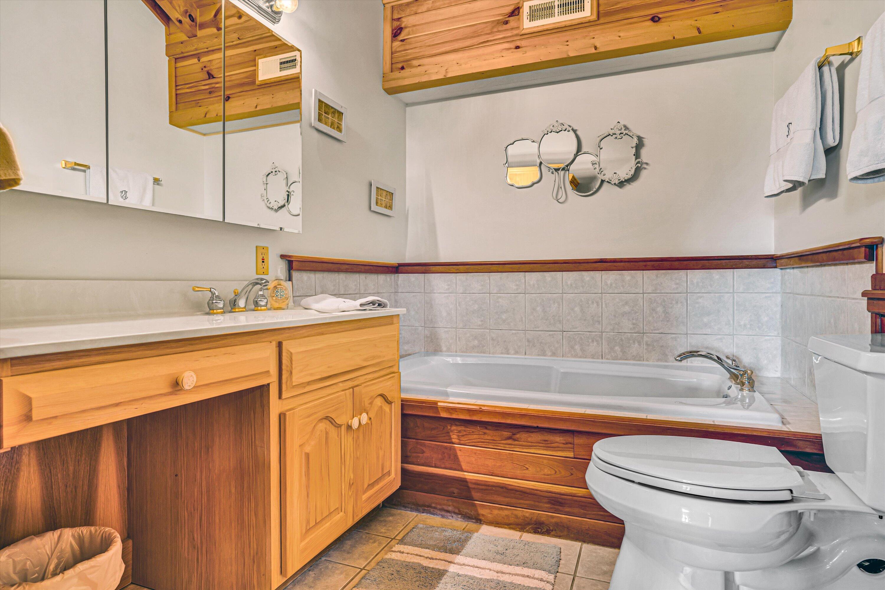 500 Jacksons Flat Covington, VA 24426 - Photo 70 of 102 a bathroom with a sink a toilet and bathtub