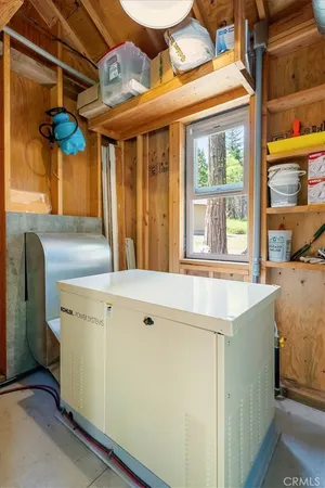 a view of a room with washer and dryer