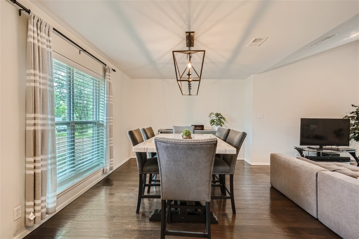 6614 Ashland Drive Austin, TX 78723 - Photo 9 of 28 a view of a dining room with furniture window and outside view