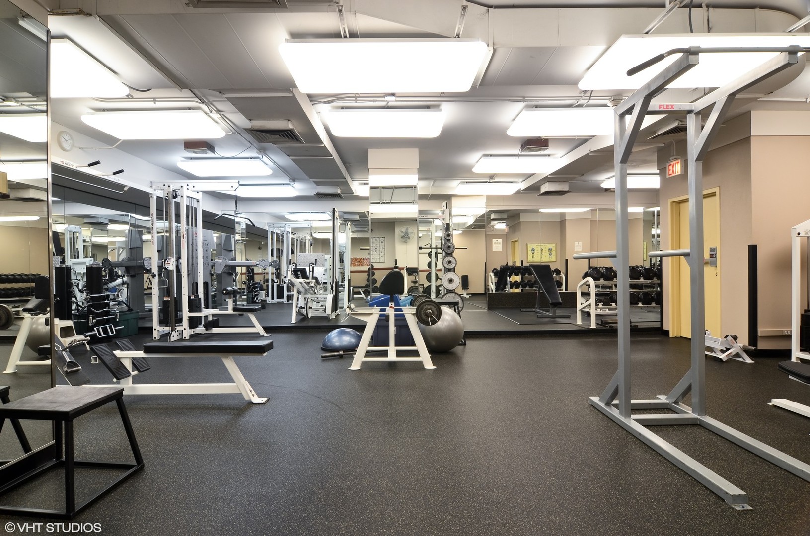 211 East Ohio Street, Unit 809 Chicago, IL 60611 - Photo 17 of 17 a view of a room with gym equipment