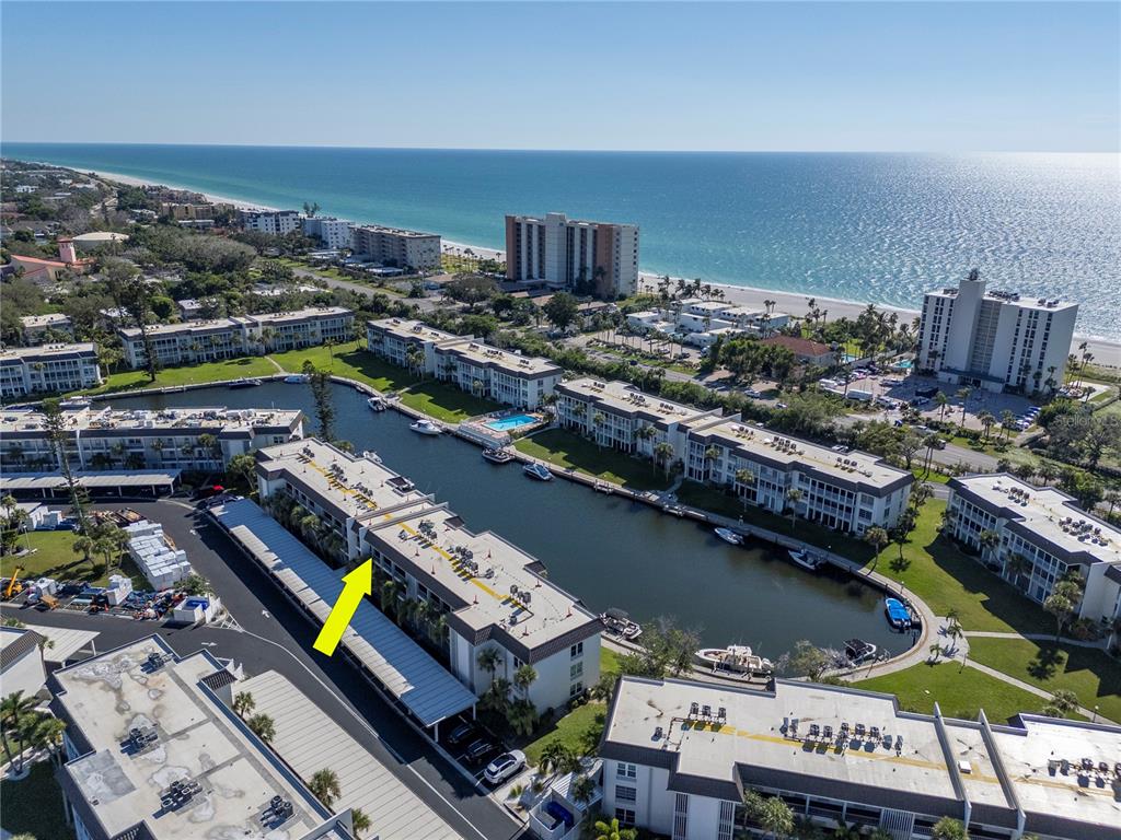 4390 Exeter Drive, Unit 305 Longboat Key, FL 34228 - Photo 53 of 78 a city view with tall buildings