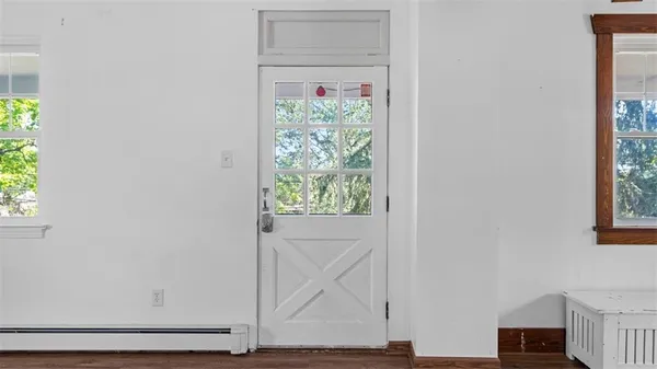 a view of front door