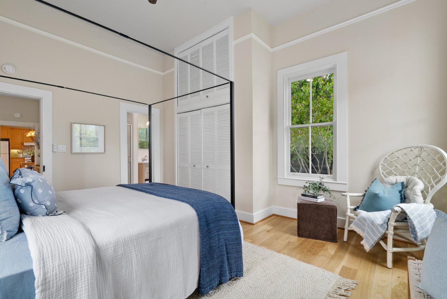 2900 South Main Street Soquel, CA 95073 - Photo 14 of 41 a bedroom with a bed and glass window