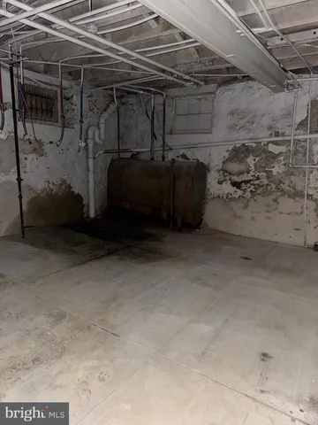 a view of storage and utility room