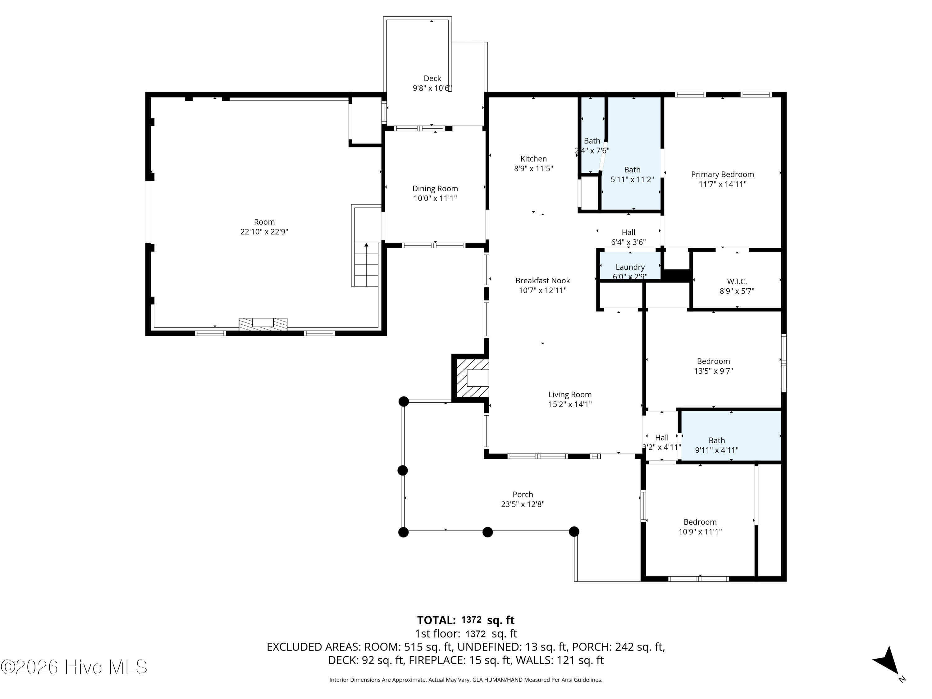 1075 Wandering Way Northeast Leland, NC 28451 - Photo 38 of 69 all_floors_1075_wandering_way_northeast_