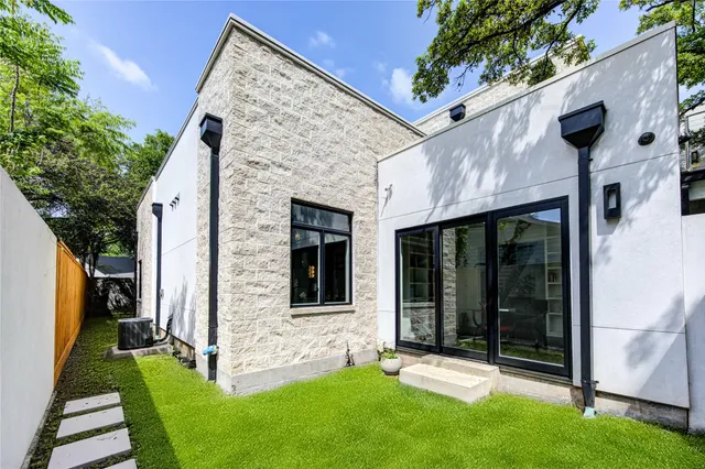 a bedroom with a bed and furniture