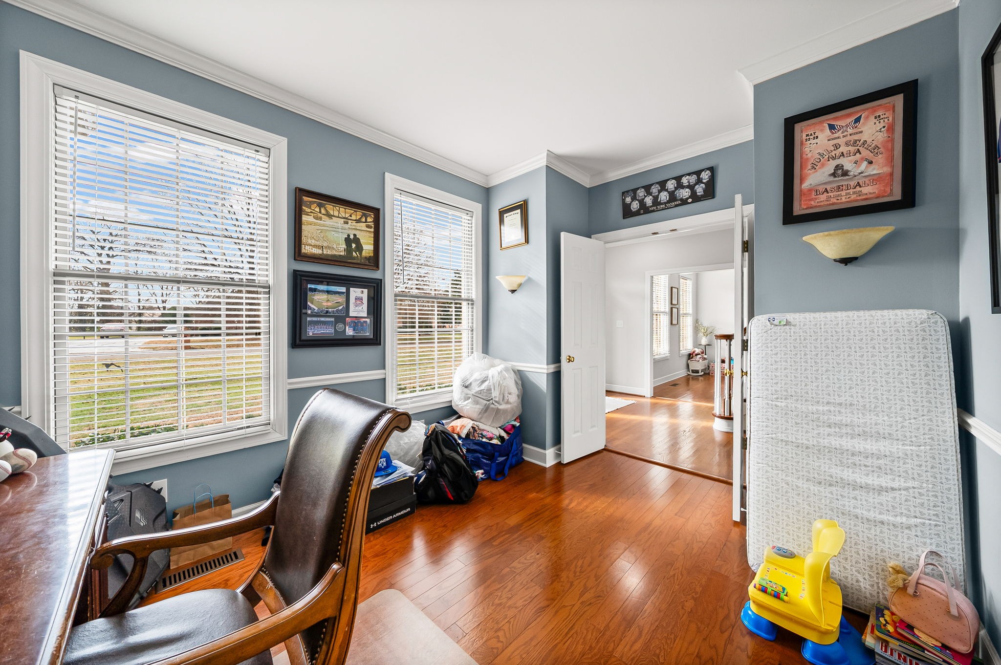 508 Sheffield Road Hopkinsville, KY 42240 - Photo 26 of 65 a view of a livingroom with furniture and a flat screen tv