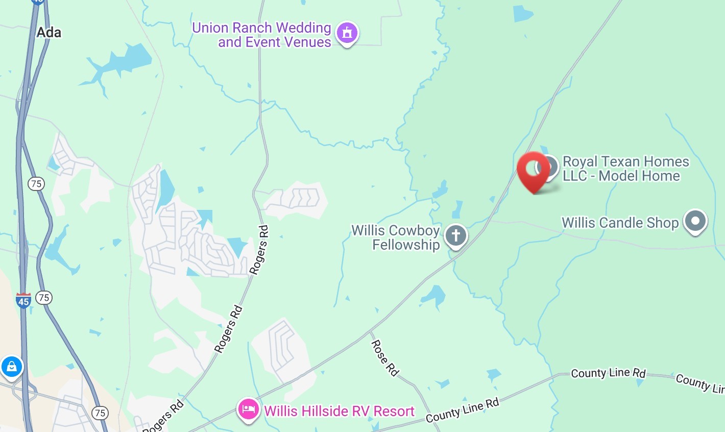 10517 Legends Road Willis, TX 77378 - Photo 6 of 14 a sign that is sitting on a floor