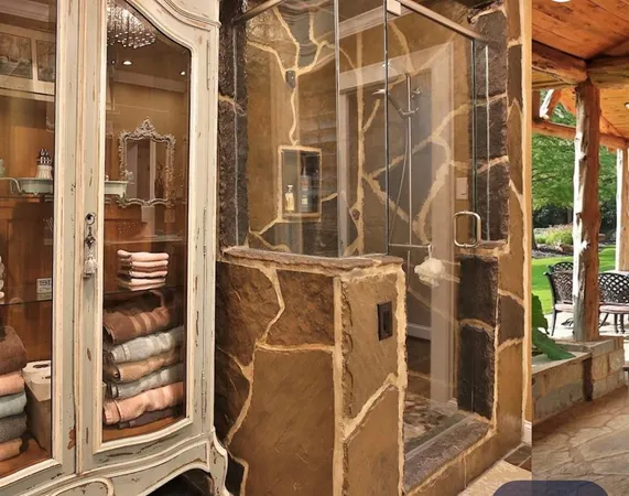 a outdoor space with patio furniture