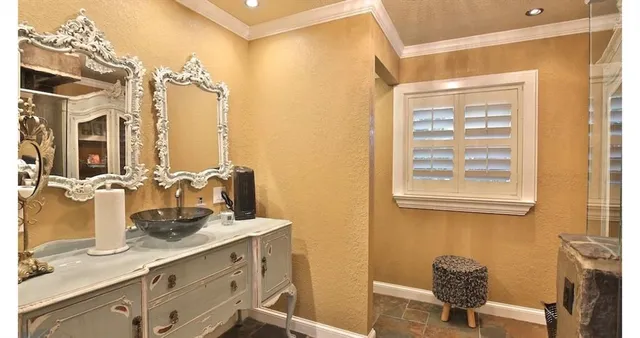 a view of a terrace with furniture and garden