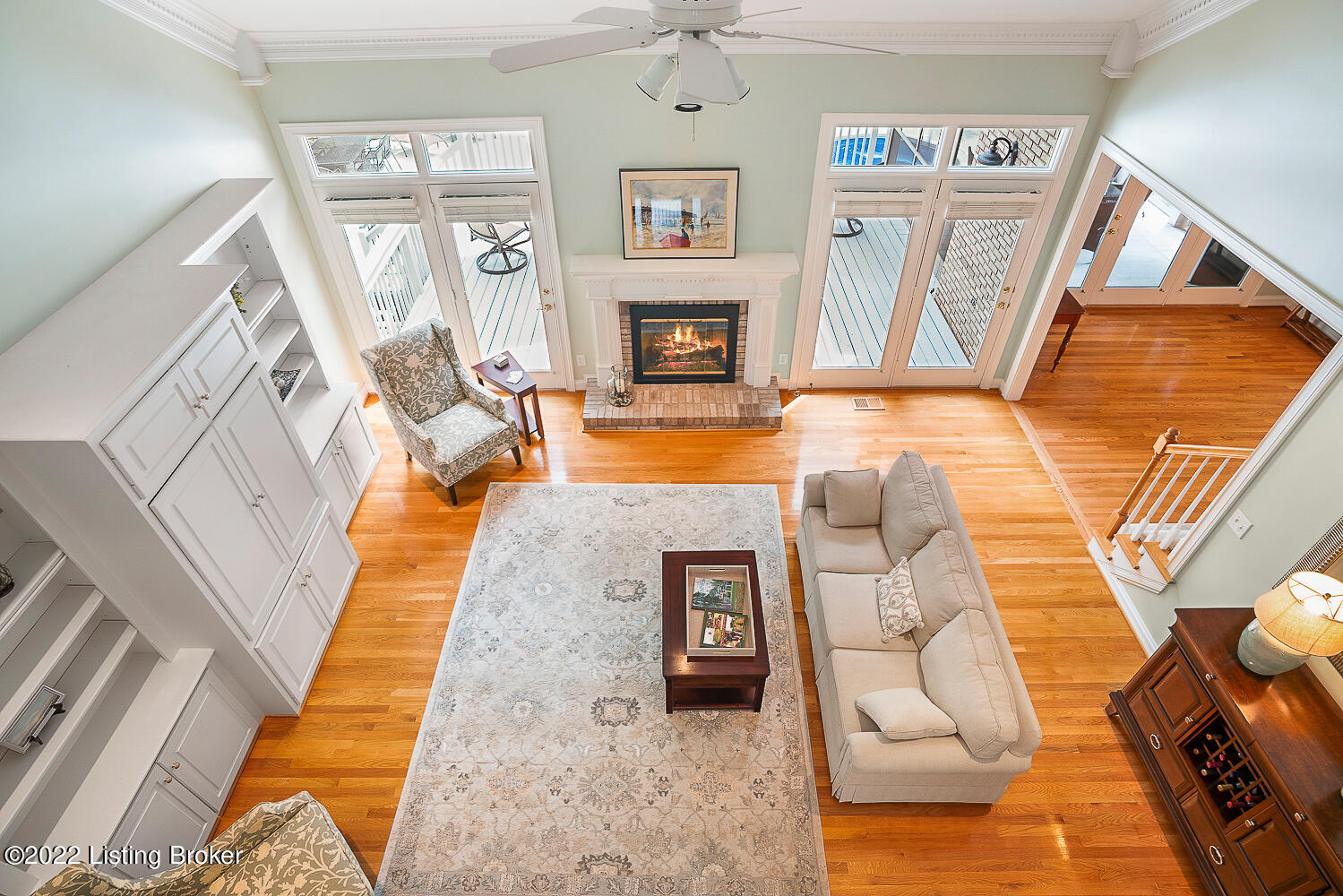 7906 Sutherland Farm Road Prospect, KY 40059 - Photo 36 of 78 Overlooking Great Room from 2nd Floor