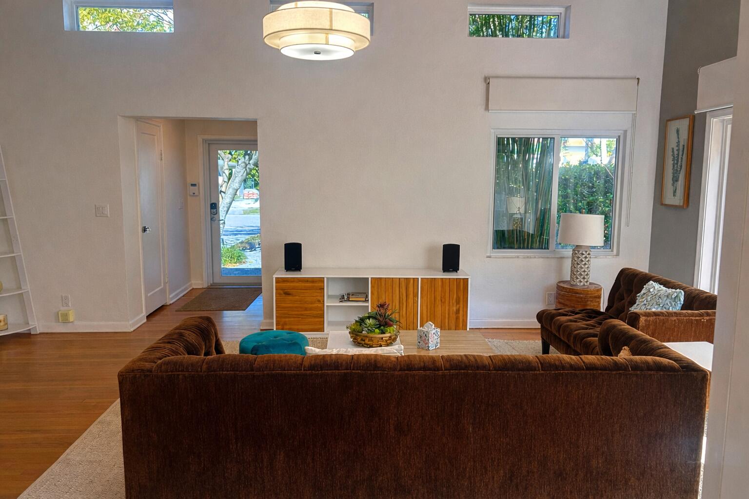 248 Cortez Road West Palm Beach, FL 33405 - Photo 5 of 17 a living room with furniture and a large window