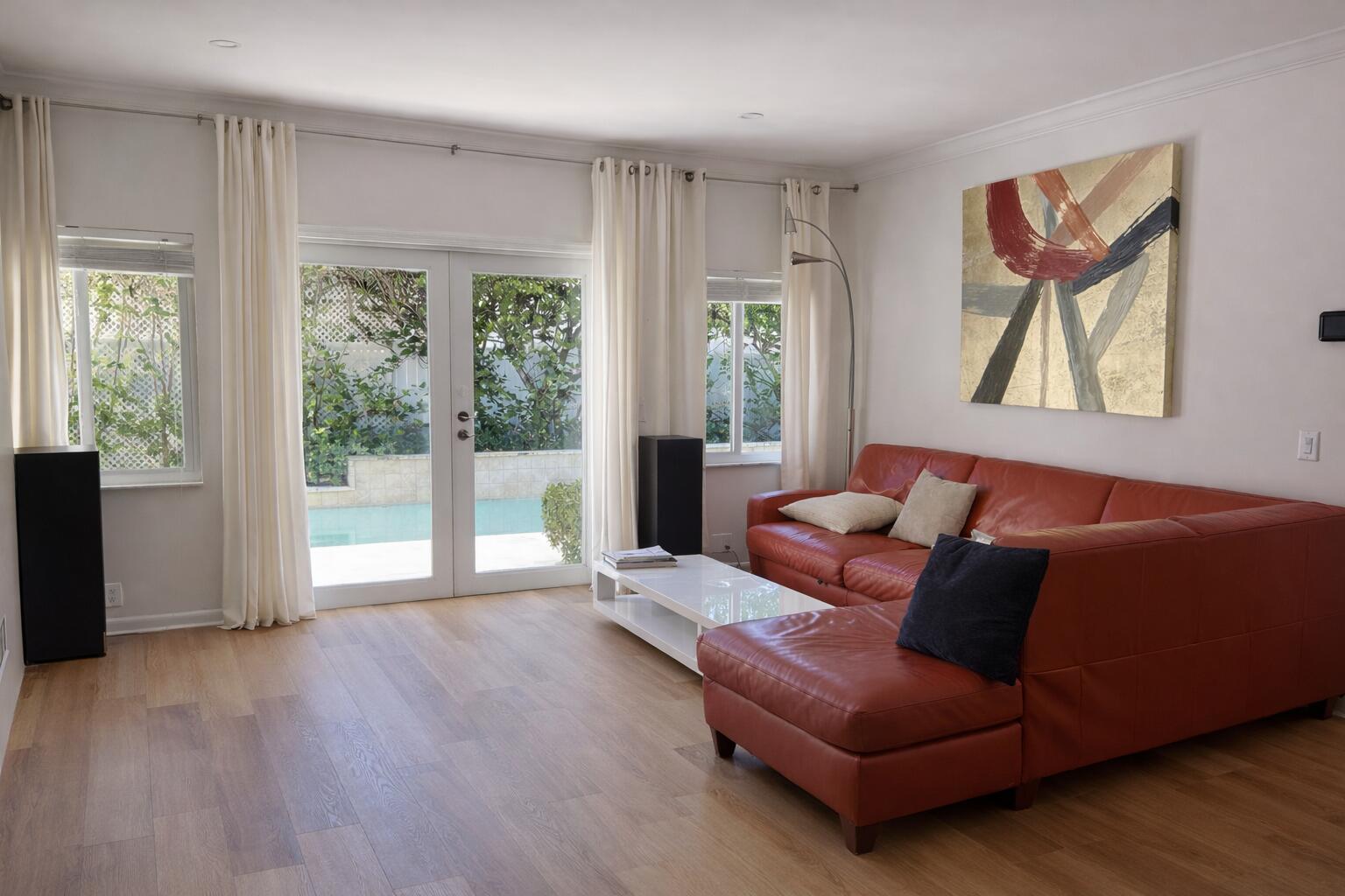 248 Cortez Road West Palm Beach, FL 33405 - Photo 7 of 17 a living room with furniture and a large window