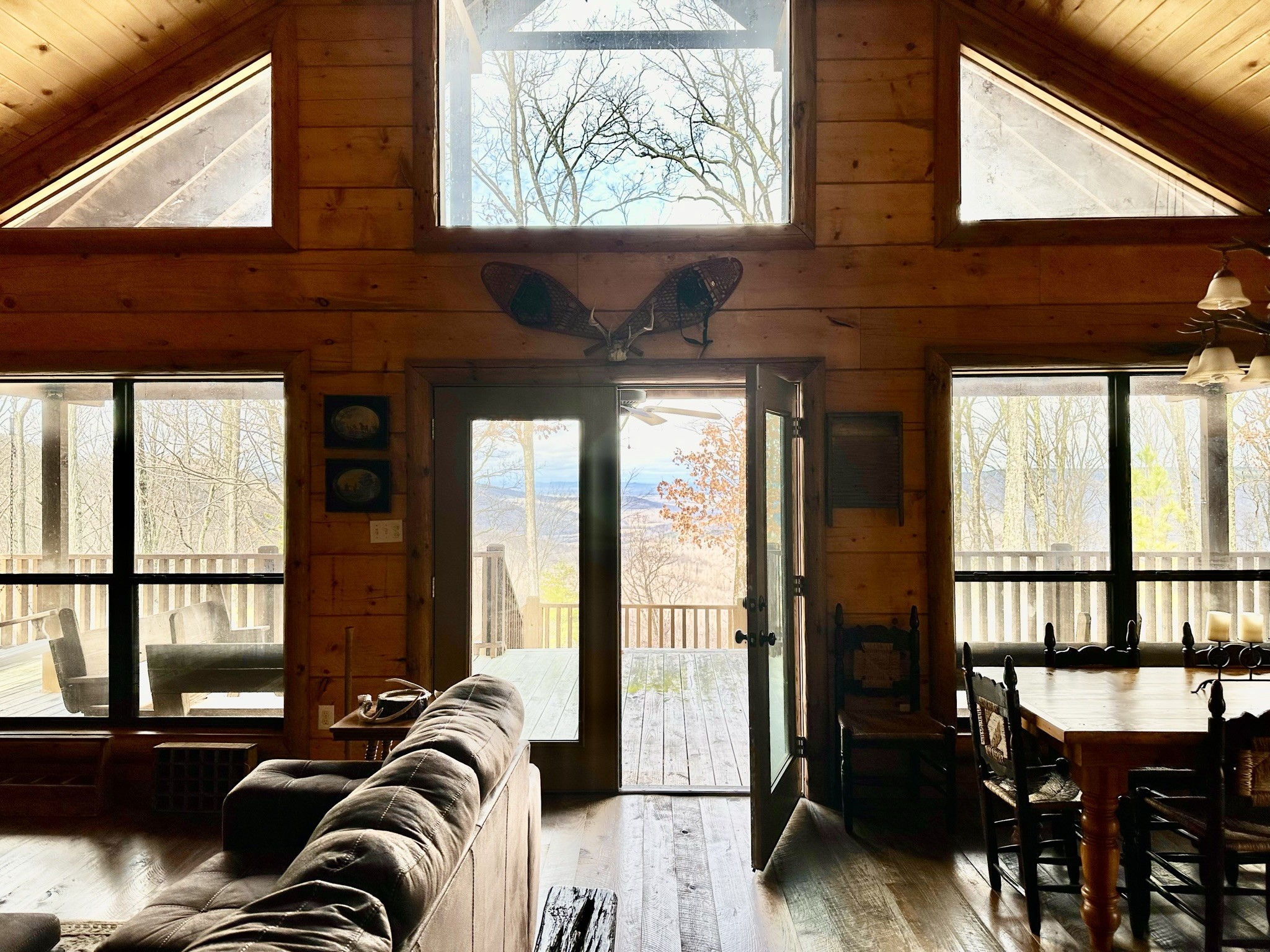 1229 Ayers Road Rock Island, TN 38581 - Photo 31 of 69 a view of balcony and chairs with large window