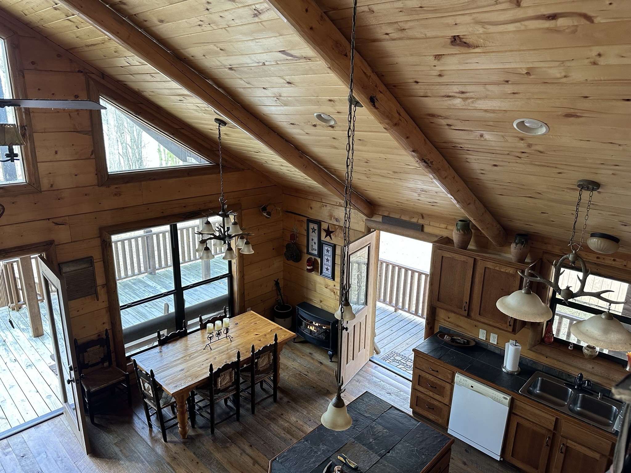 1229 Ayers Road Rock Island, TN 38581 - Photo 55 of 69 a living room with furniture and a wooden floor