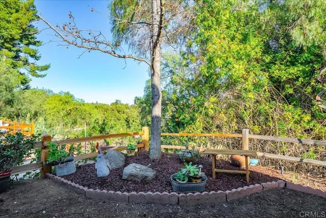a view of a street with some trees