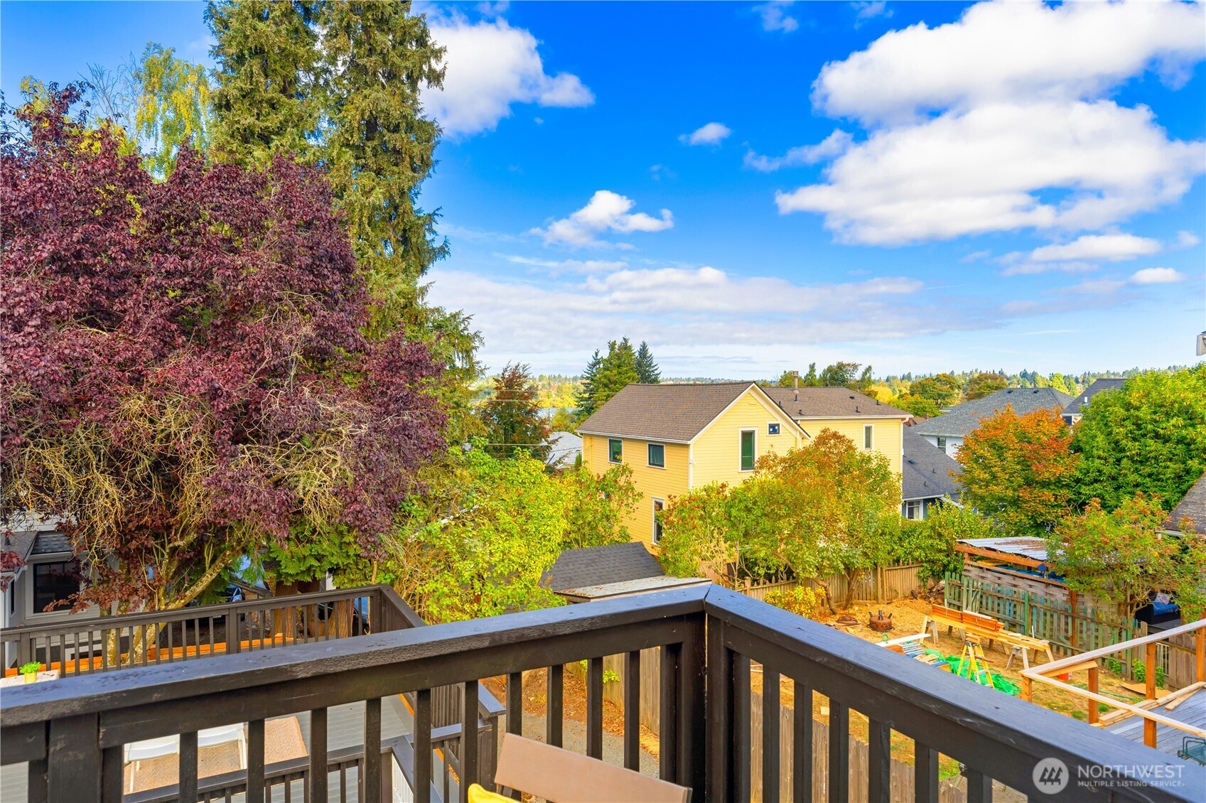 6031 McKinley Place North Seattle, WA 98103 - Photo 29 of 40 a view of a city from a balcony