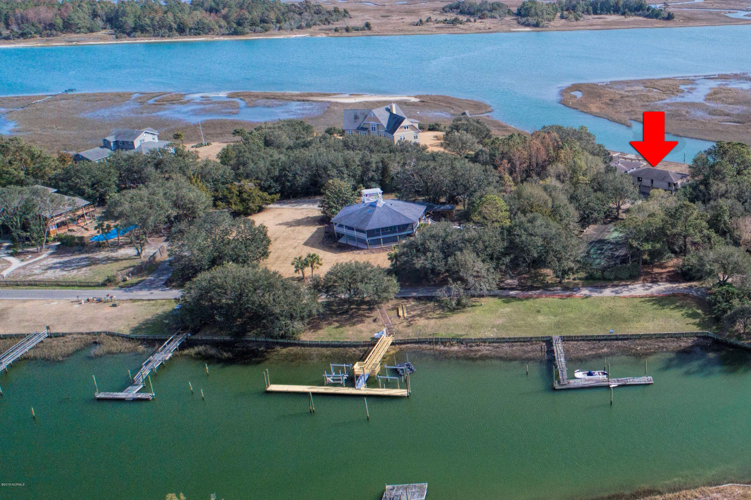7 Cedar Island Road Wilmington, NC 28409 - Photo 13 of 29 DJI_0468 edited - red arrow