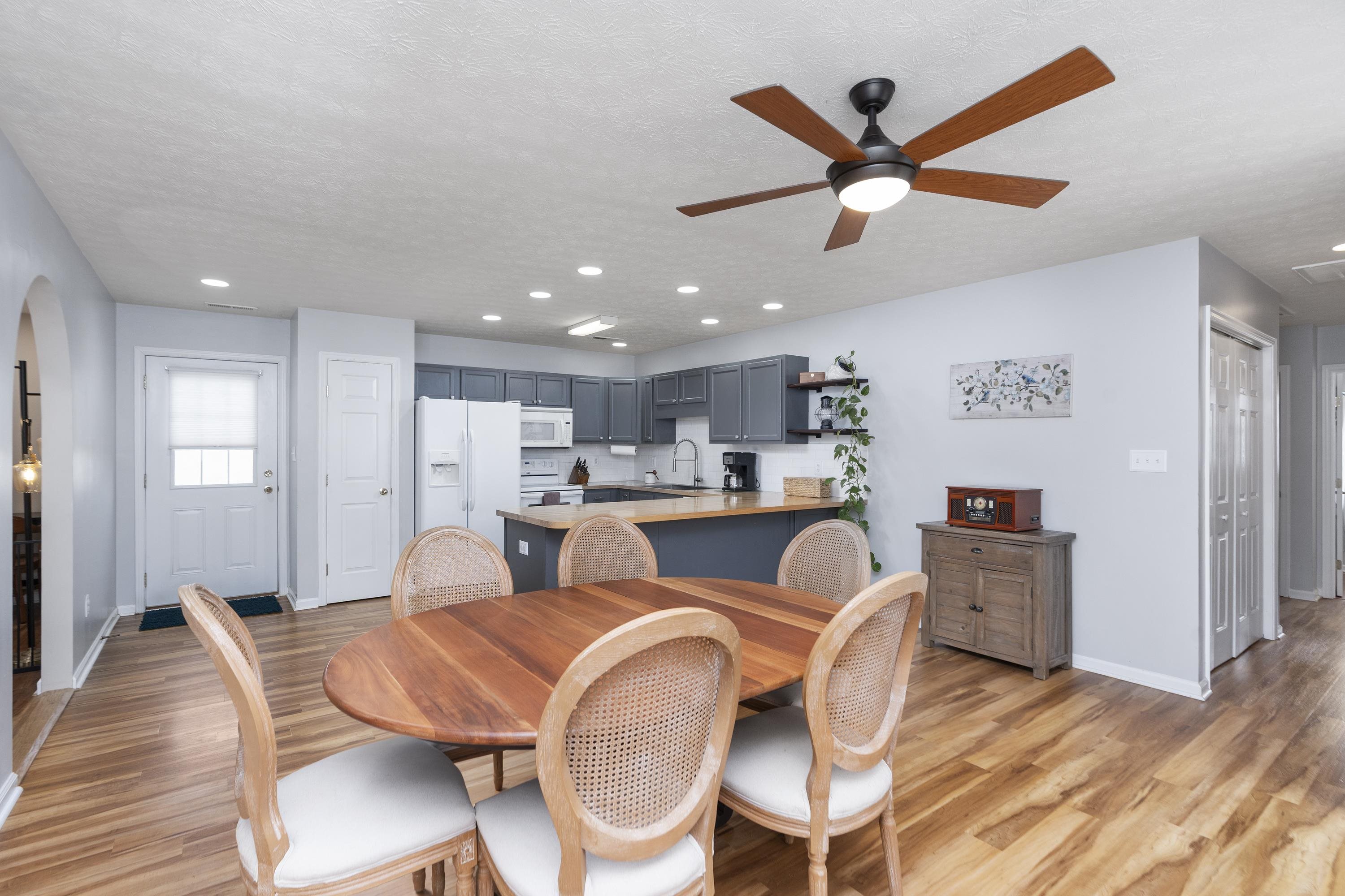331 Stone Branch Road Staunton, VA 24401 - Photo 13 of 75 a living room with furniture and kitchen view