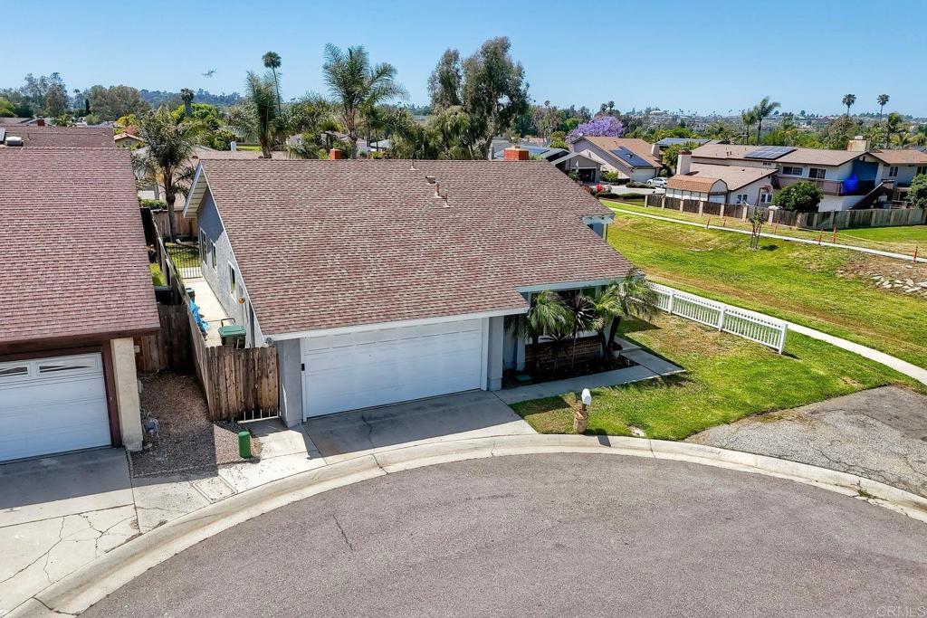 1114 Red Hawk Way San Marcos, CA 92078 - Photo 2 of 59 an aerial view of a house with a yard basket ball court and outdoor seating
