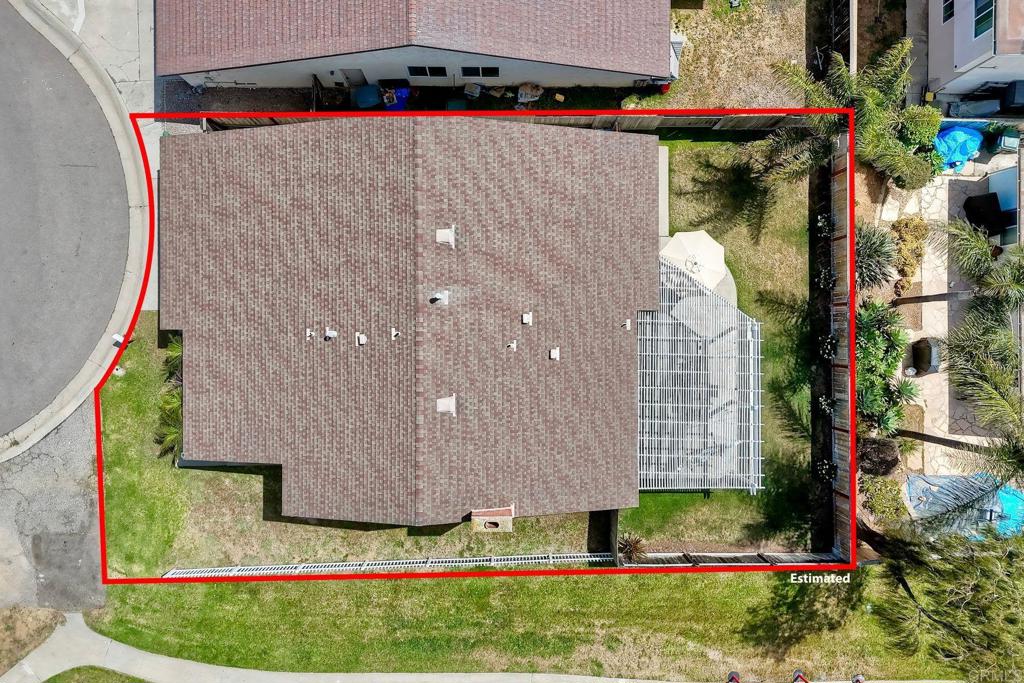 1114 Red Hawk Way San Marcos, CA 92078 - Photo 43 of 59 a aerial view of a house with a yard and large tree