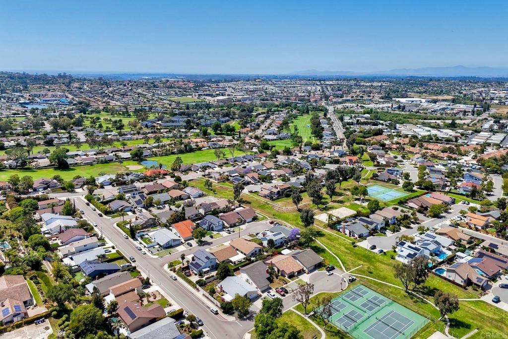 1114 Red Hawk Way San Marcos, CA 92078 - Photo 52 of 59 an aerial view of a city with lots of residential buildings