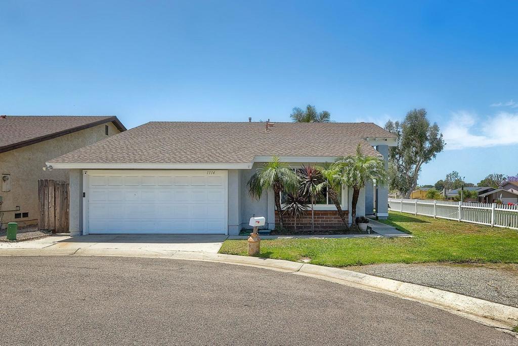 1114 Red Hawk Way San Marcos, CA 92078 - Photo 6 of 59 front view of a house with a yard