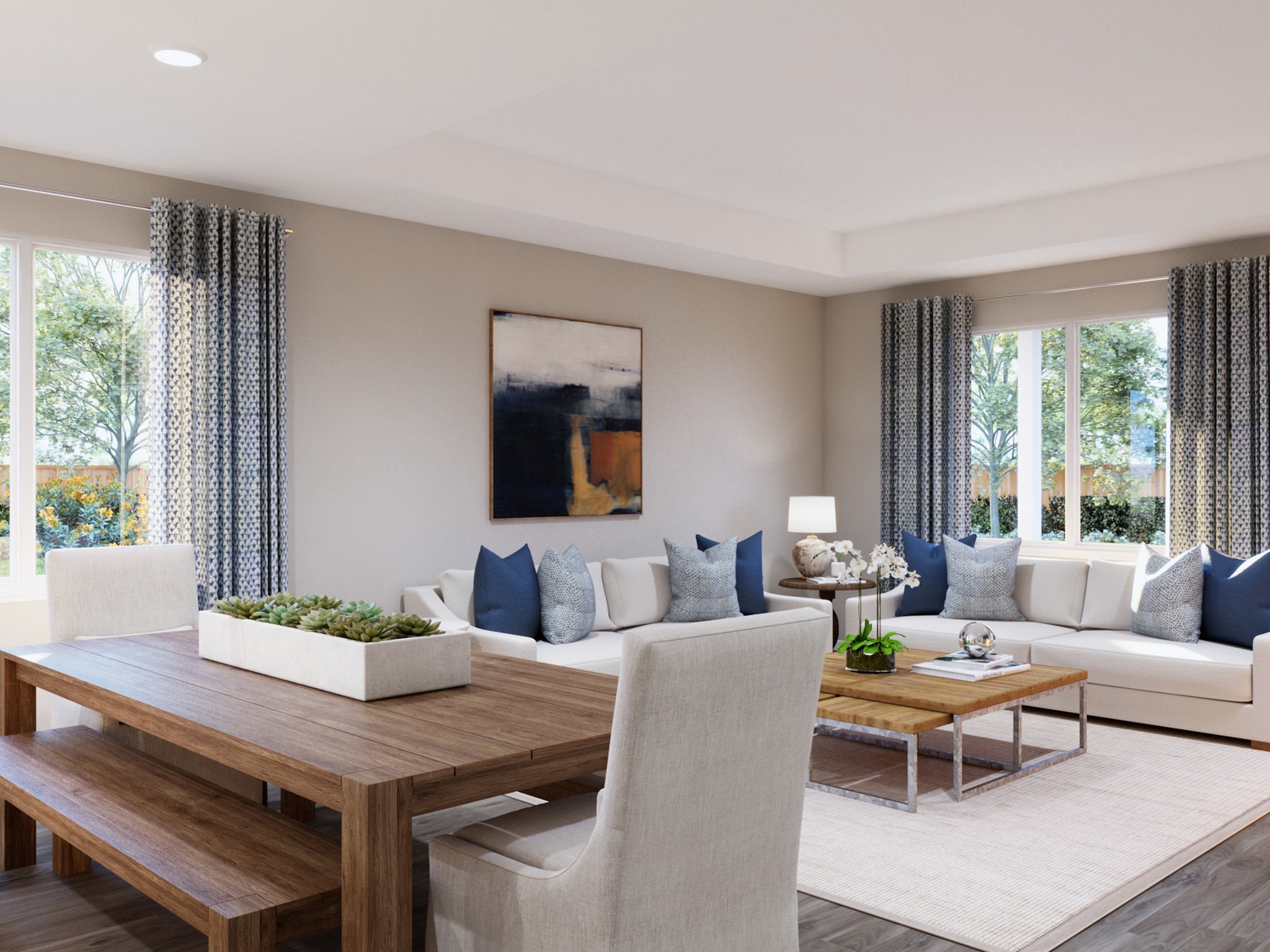 11623 Redbird Lane Montgomery, TX 77356 - Photo 11 of 27 a living room with furniture and a large window