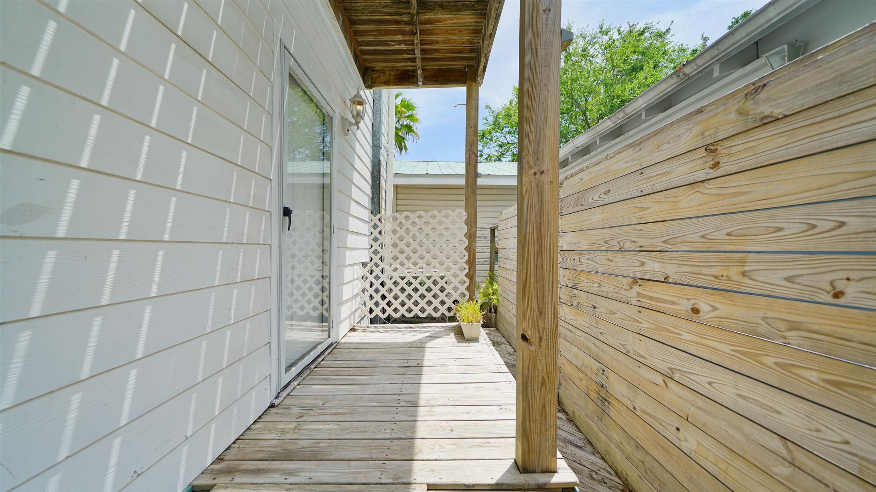 119 Moore Street St. Augustine, FL 32084 - Photo 18 of 49 a balcony view with a outdoor space