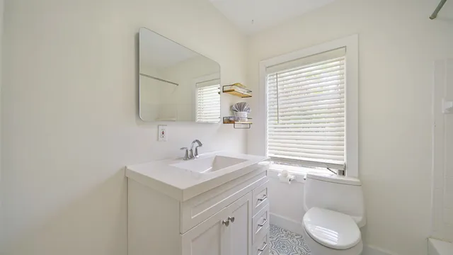 a view of city and mountain