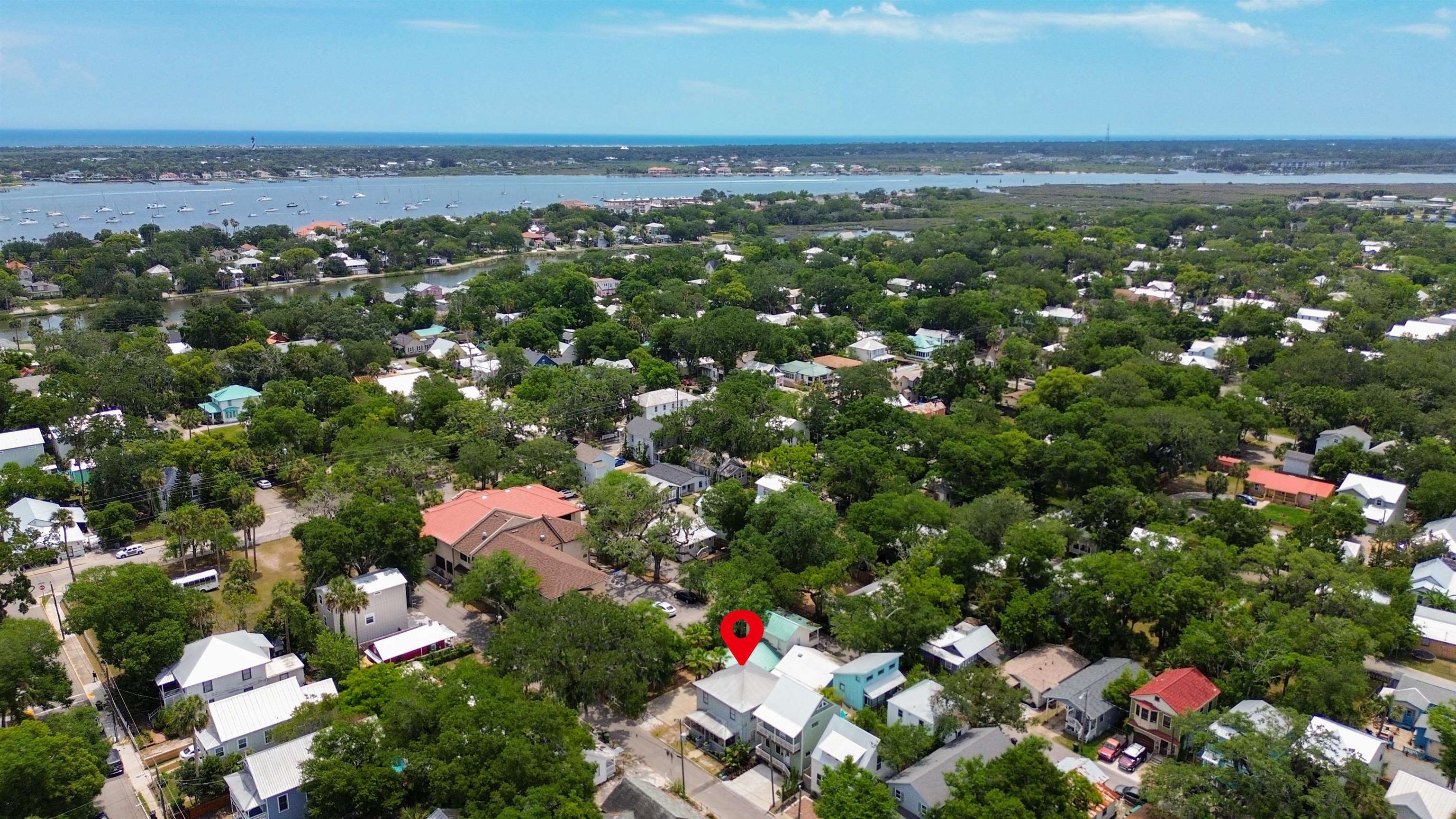 119 Moore Street St. Augustine, FL 32084 - Photo 32 of 49 a view of city and mountain