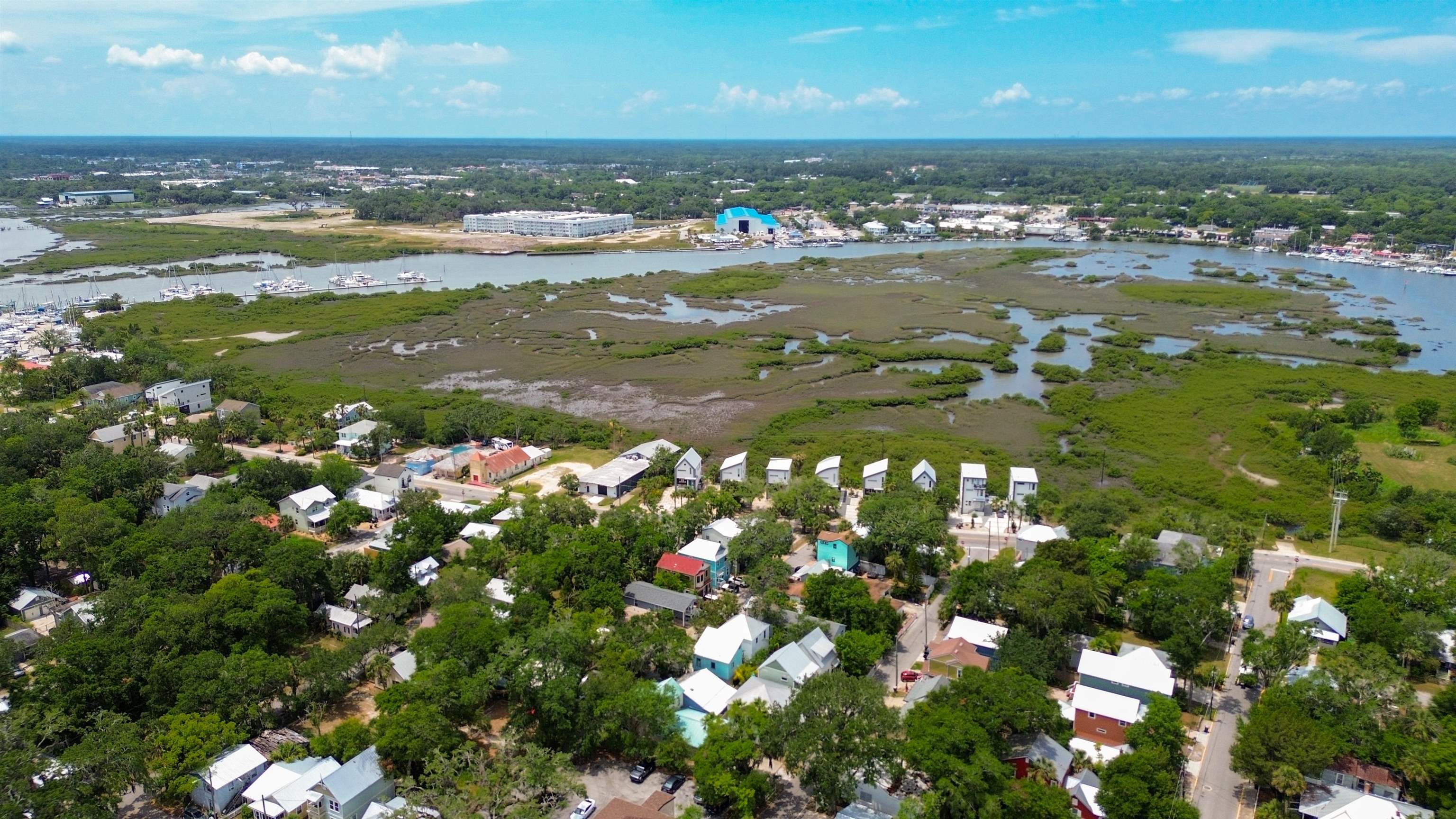 119 Moore Street St. Augustine, FL 32084 - Photo 38 of 49 a view of city and ocean