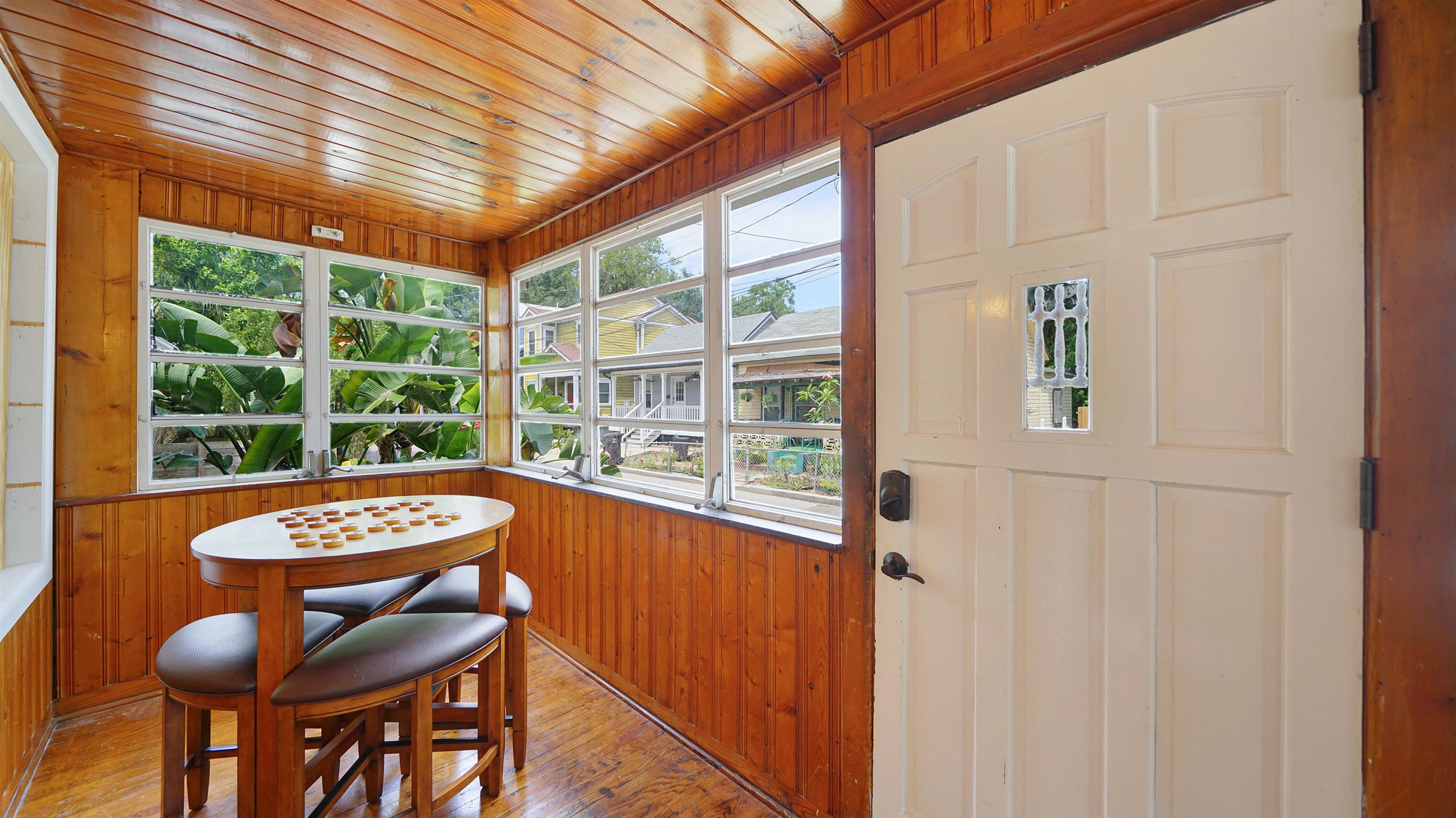 119 Moore Street St. Augustine, FL 32084 - Photo 4 of 49 a view of a large kitchen with a large window