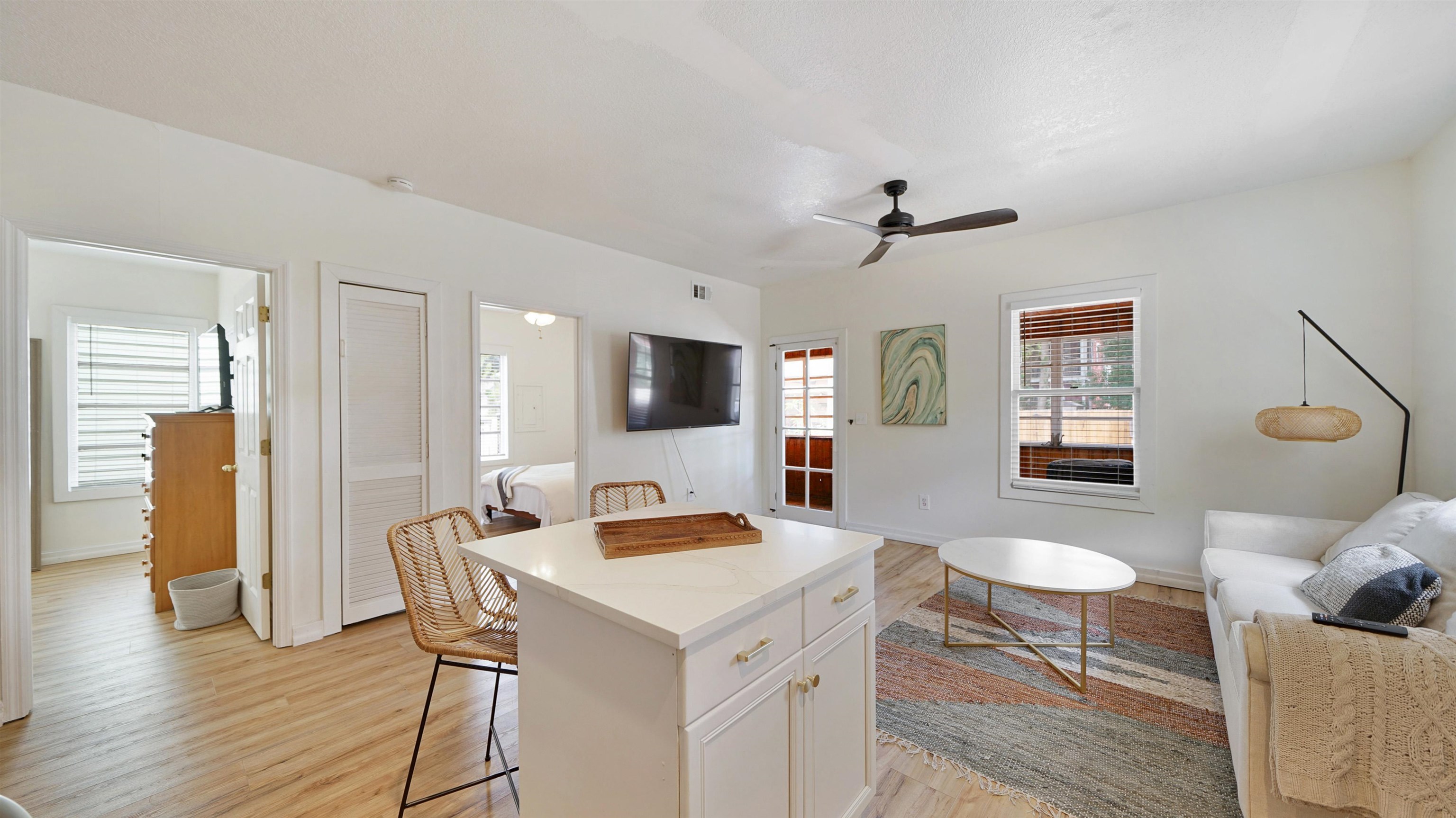 119 Moore Street St. Augustine, FL 32084 - Photo 9 of 49 a view of a dining room with furniture and wooden floor