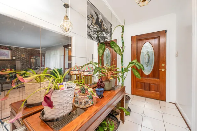 a view of swimming pool with furniture