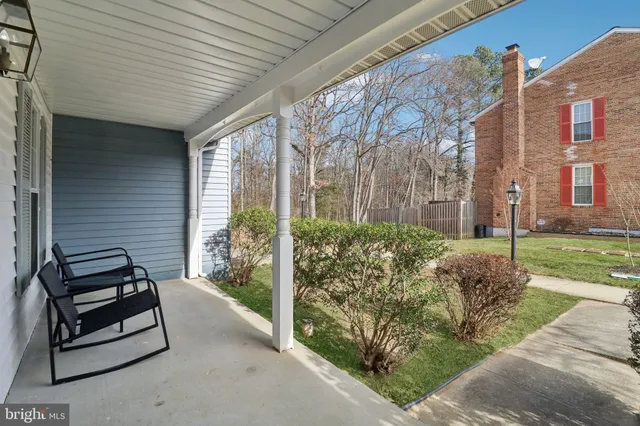 a view of a backyard with garden