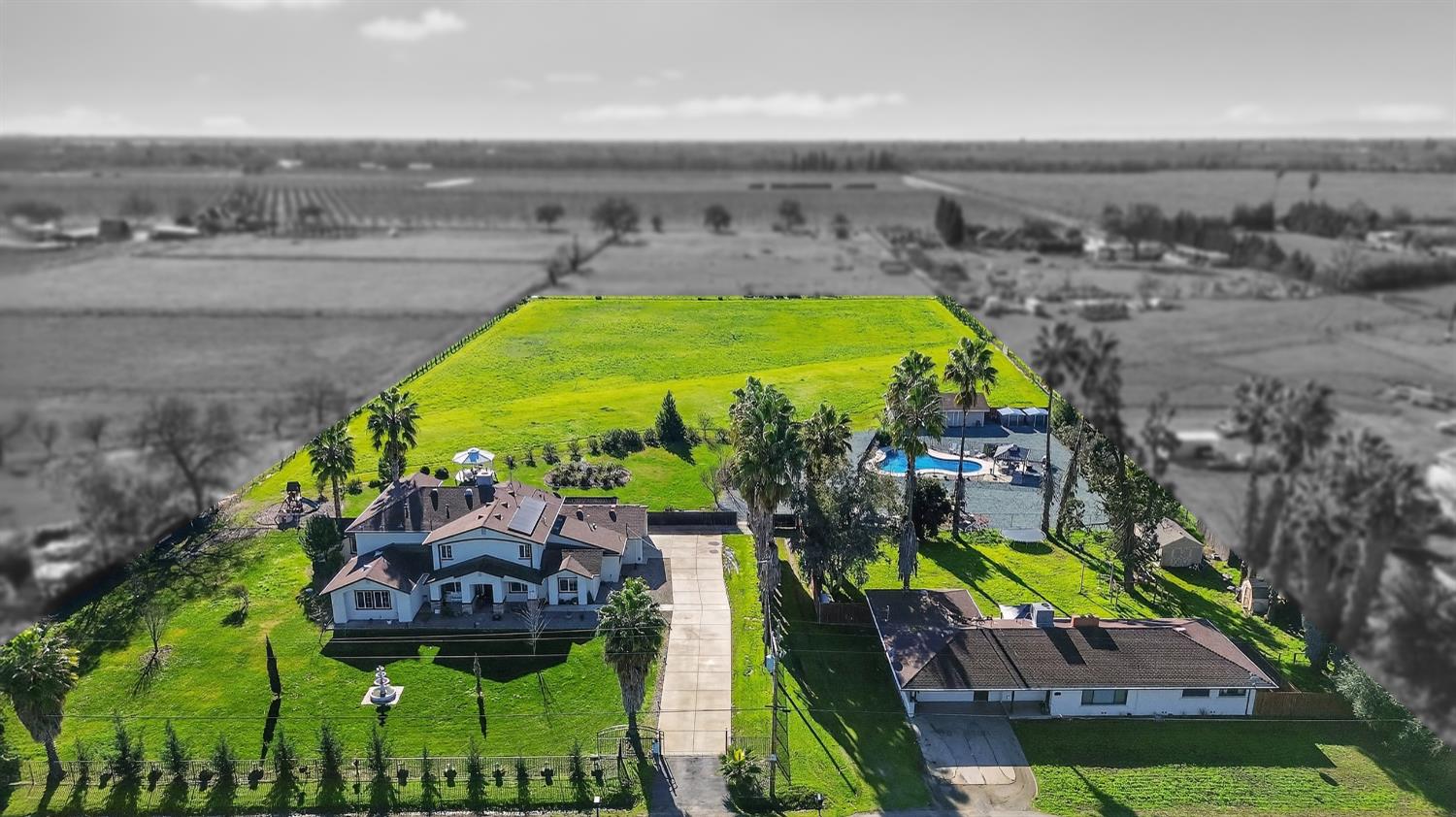 12860 East Tokay Colony Road Lodi, CA 95240 - Photo 1 of 76 This photo has been digitally altered to display and highlight the property.