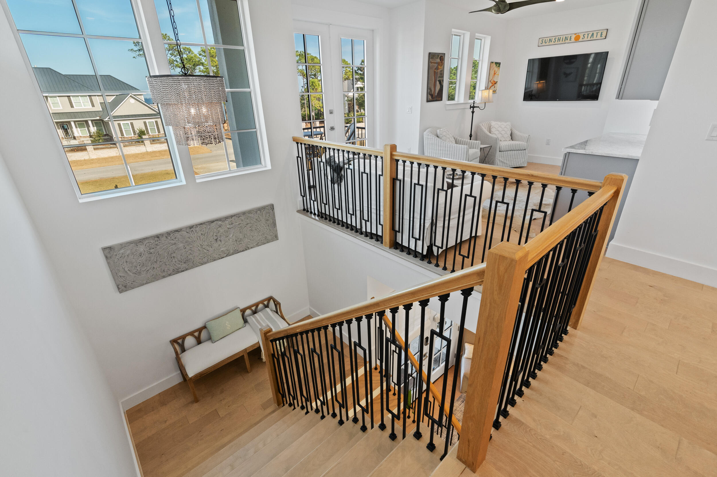 1478 Driftwood Point Road Santa Rosa Beach, FL 32459 - Photo 42 of 95 a view of entryway with wooden floor
