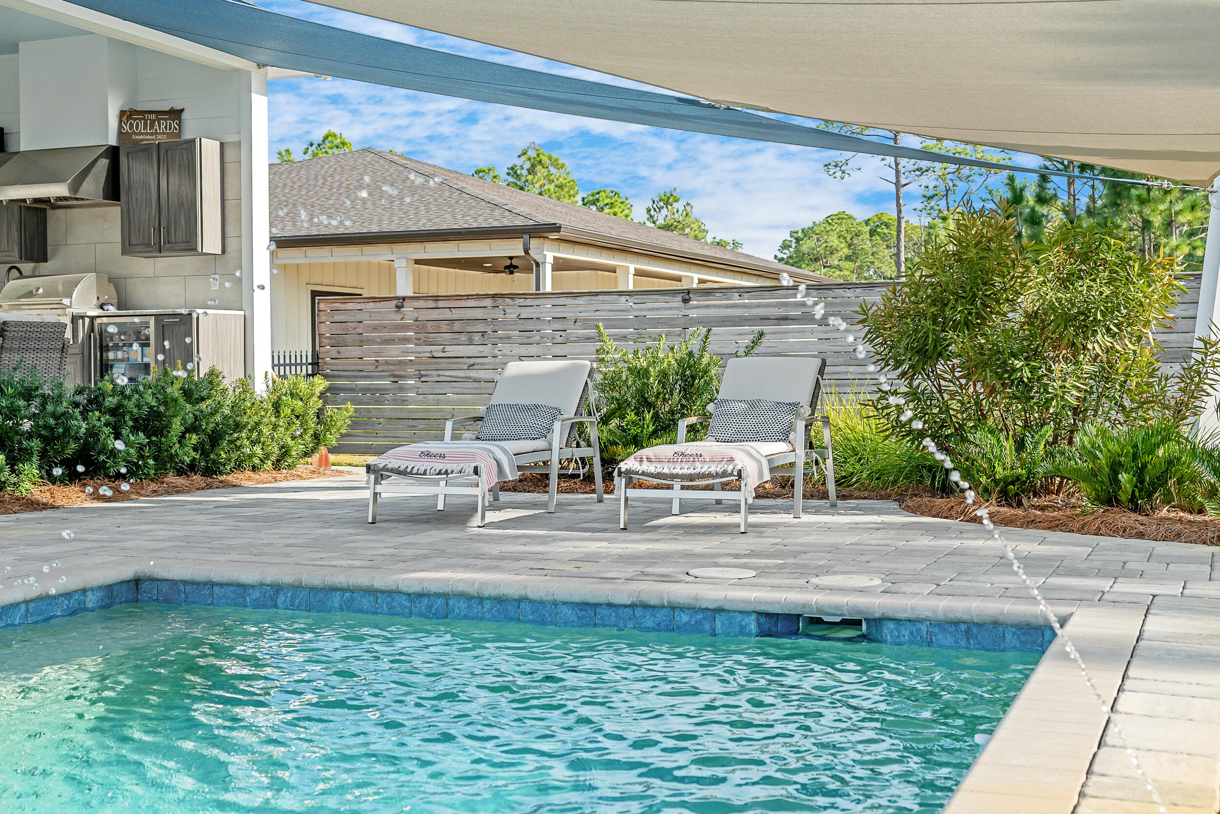 1478 Driftwood Point Road Santa Rosa Beach, FL 32459 - Photo 58 of 95 a view of house with backyard and outdoor seating
