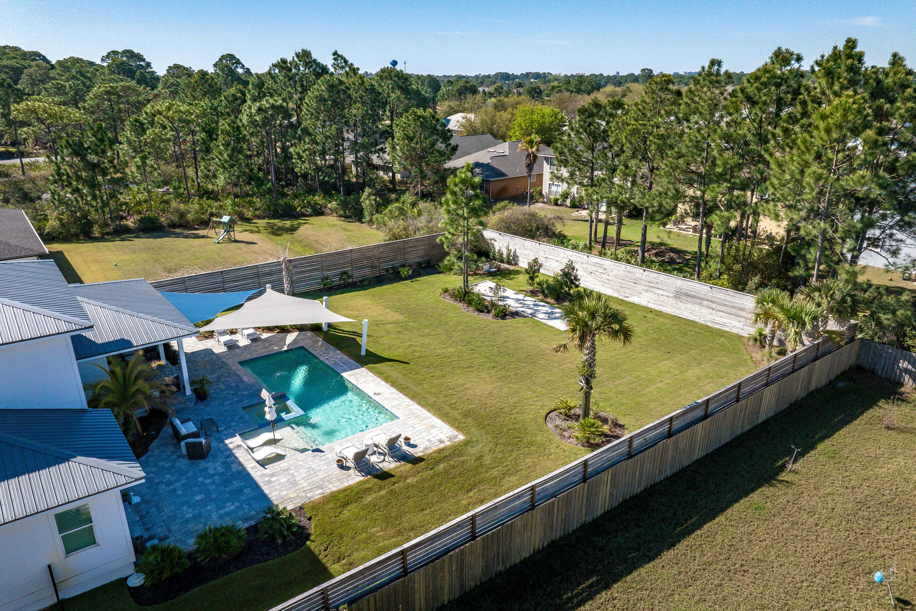 1478 Driftwood Point Road Santa Rosa Beach, FL 32459 - Photo 85 of 95 Drone Pool