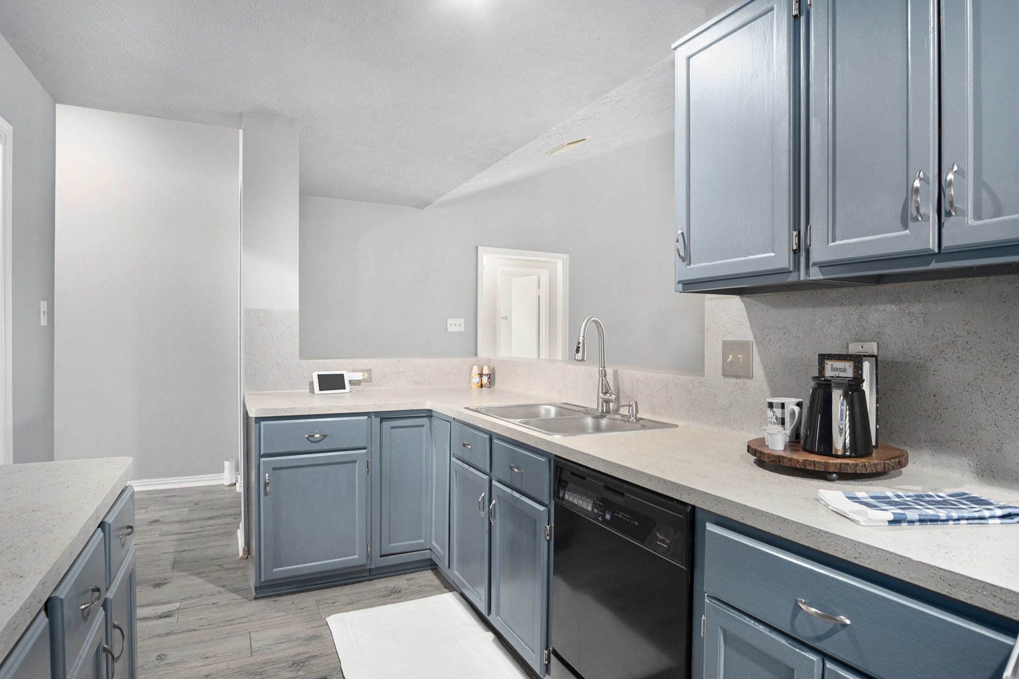 3315 Mourning Dove Drive Spring, TX 77388 - Photo 15 of 44 a kitchen with stainless steel appliances granite countertop a sink stove and cabinets