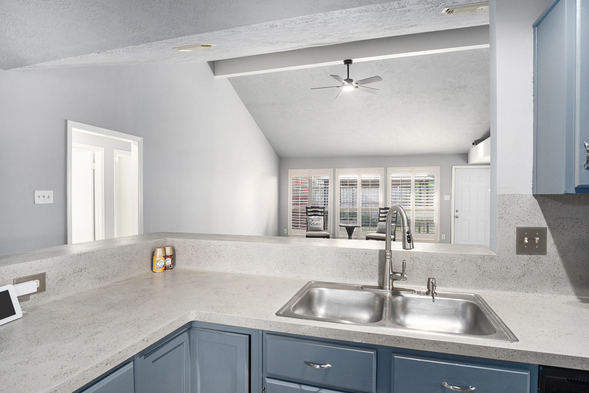 3315 Mourning Dove Drive Spring, TX 77388 - Photo 22 of 44 a kitchen with a sink and cabinets